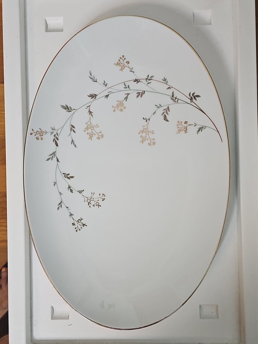 Vintage Noritake Oval Andera Pattern Platter